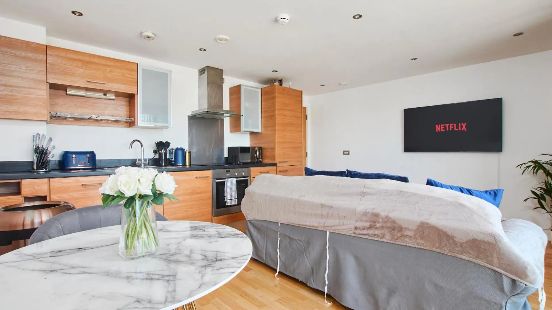 King Deluxe City Apt Large Balcony& Free Parking! Leeds  0*, Leeds (West Yorkshire) Storbritannien